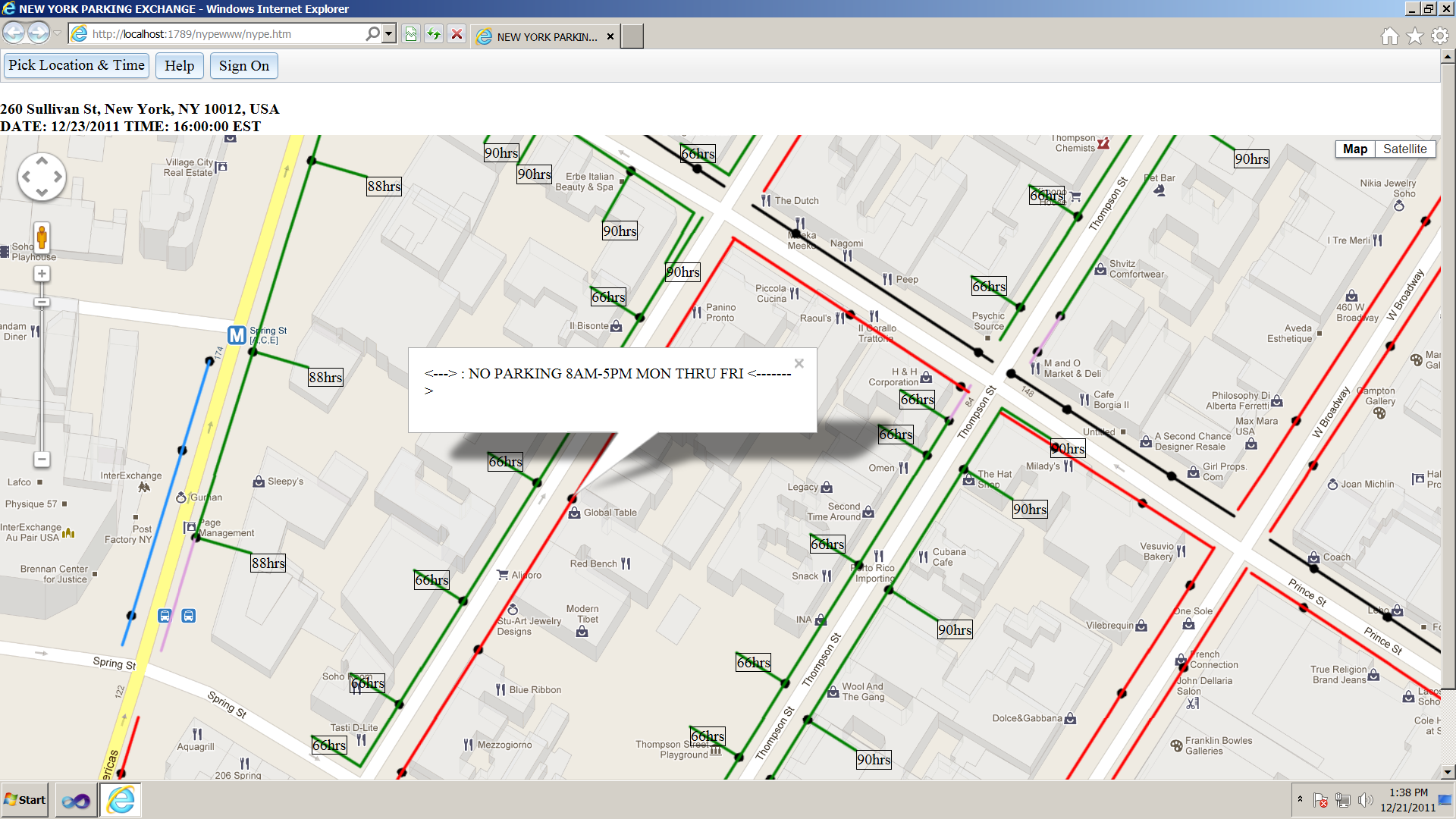 Example map image
